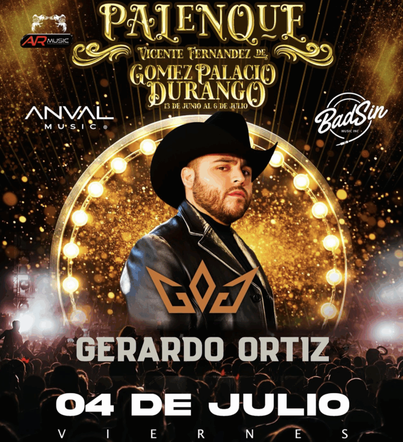 Gerarardo Ortiz - Palenque Gomez Palacio- Durango